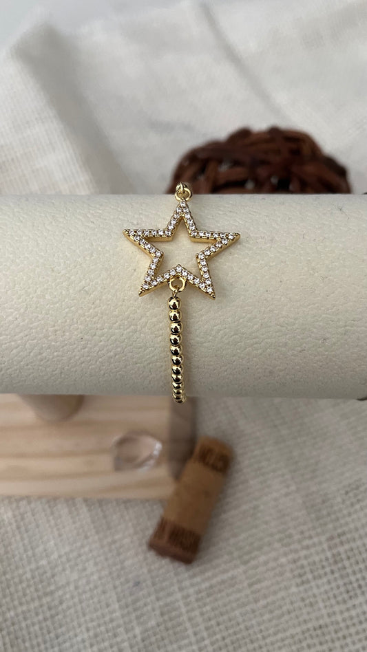 Pulsera Estrella Zirconium