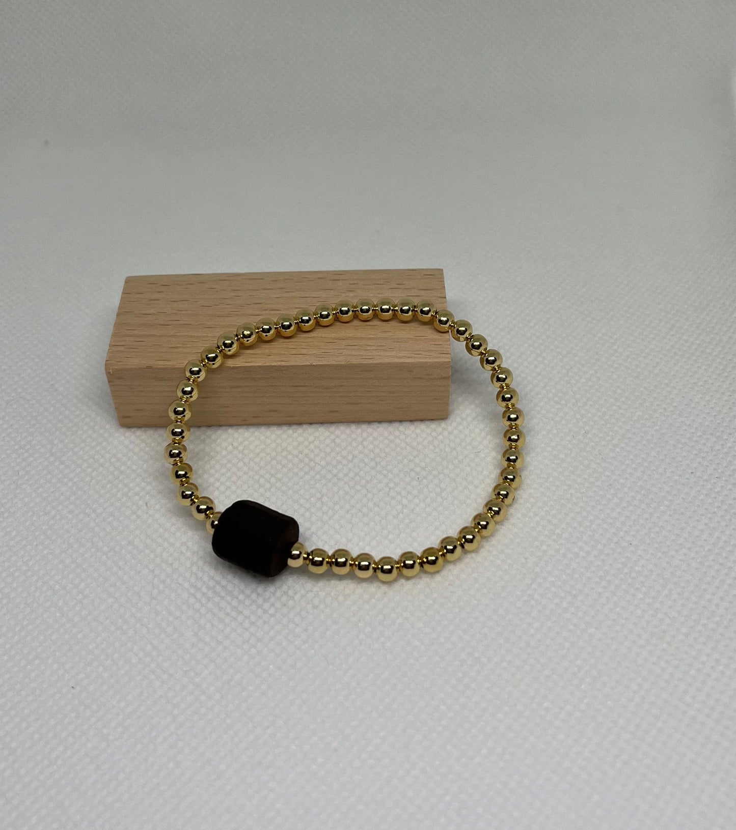 Pulsera Cilindro Azabache