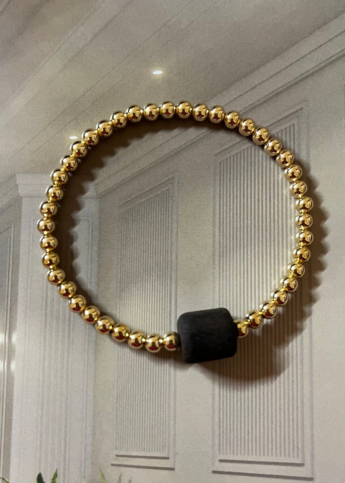 Pulsera Cilindro Azabache